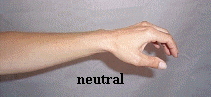 carpal tunnel syndrome : wrist neutral